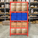 5 Tier Garage Shelving Units H150×W70×D30cm  H180×W90×D40cm