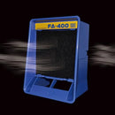 30W Solder Fume Extractor Smoke Absorber – Activated Carbon Filter, ABS Body, UK Plug (Blue)