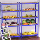 5 Tier Heavy Duty Shelving 180x90x40cm or 150x70x30cm