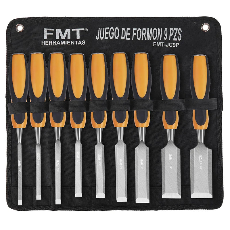 9-Piece Professional Wood Chisel Set