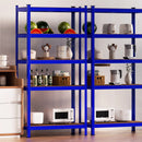 5 Tier Heavy Duty Shelving 180x90x40cm or 150x70x30cm