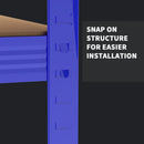5 Tier Heavy Duty Shelving 180x90x40cm or 150x70x30cm