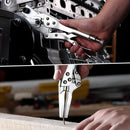 5pc Locking Pliers Set – Adjustable Curved Jaw Vice Grips, Quick Release