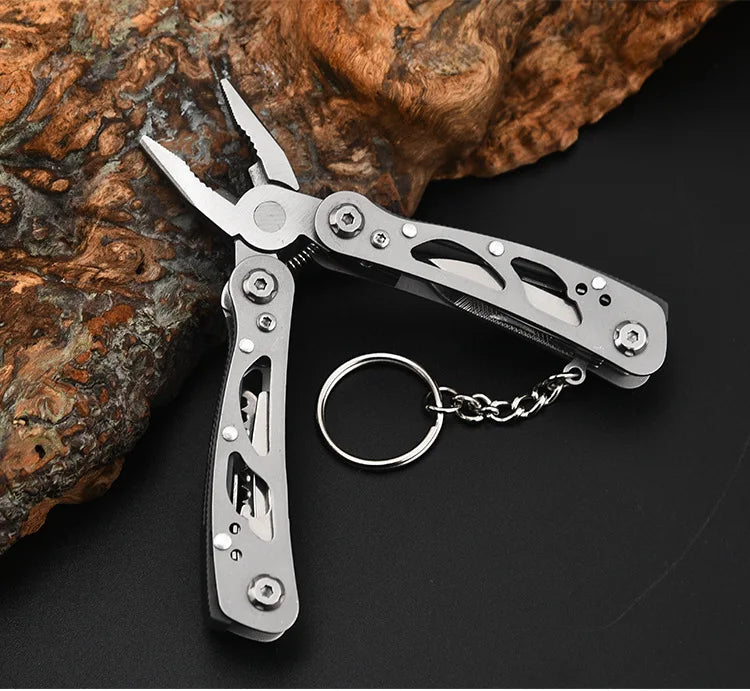 Mini Multifunctional Pocket Pliers – EDC Folding Keychain
