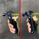 Multi-Functional Claw Hammer Multi-Tool – 9-in-1 Camping & Survival Tool