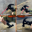 Multi-Functional Claw Hammer Multi-Tool – 9-in-1 Camping & Survival Tool