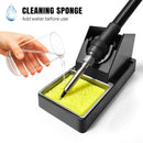 Digital Soldering Station Kit with Hot Air Gun – PID Temperature Control, LCD Display, 100°C–500°C