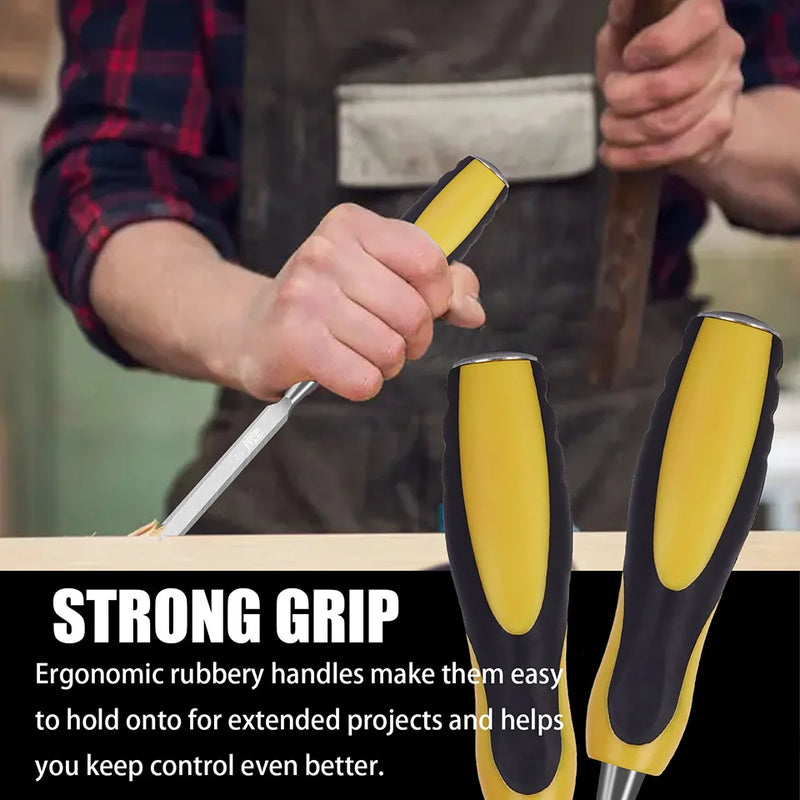 9-Piece Professional Wood Chisel Set