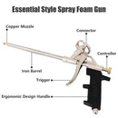 2CS Professional Expanding Foam Spray Gun PU Foam Gun Insulation, Foam Dispensing Gun, for Caulking Insulating Foam Applicator