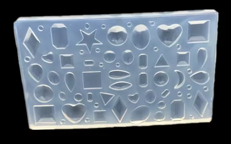 Silicone Mold mirror jewelry crystal Epoxy resin mold