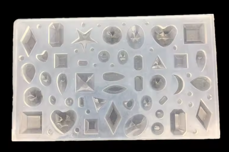 Silicone Mold mirror jewelry crystal Epoxy resin mold