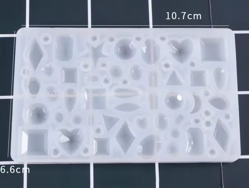 Silicone Mold mirror jewelry crystal Epoxy resin mold
