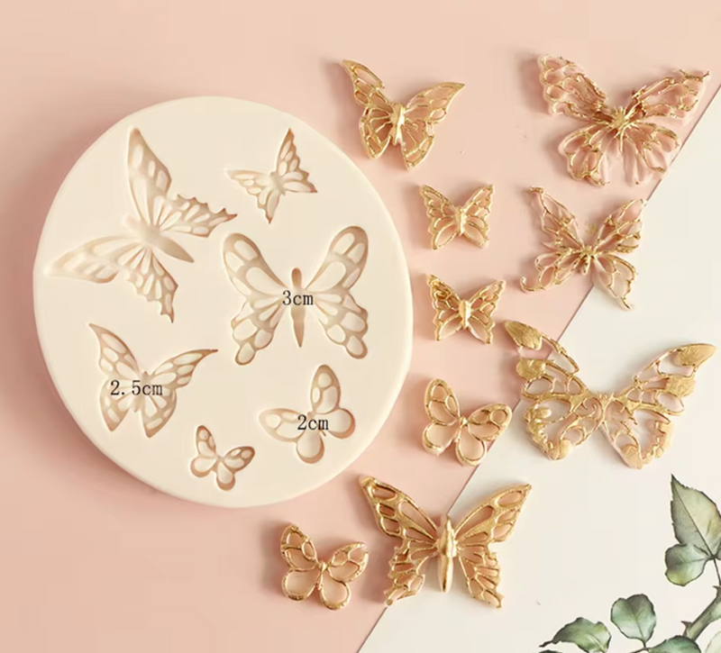 Silicone Mold Butterfly Expoxy Resin Mold