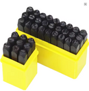 36Pcs Letter & Number Stamp Punch Set