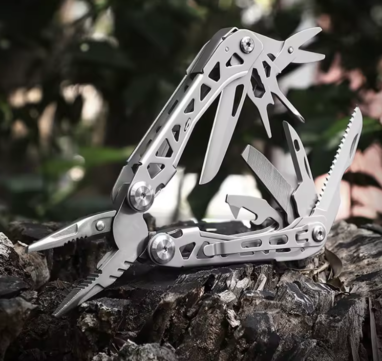 18-in-1 Multitool Pliers – Stainless Steel Tactical EDC Survival Tool Camping, Outdoor