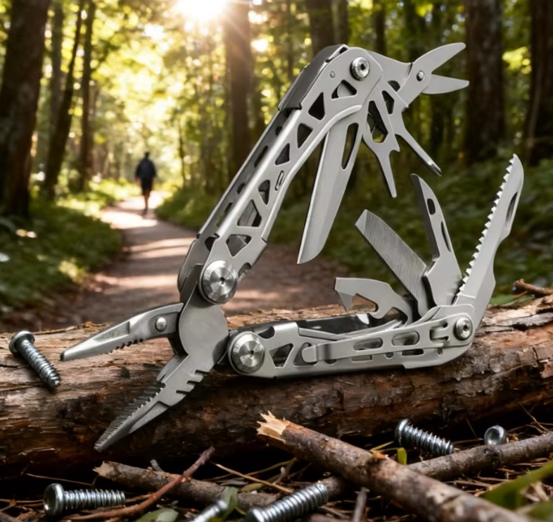 18-in-1 Stainless Steel Multitool Pliers – Tactical EDC Tool