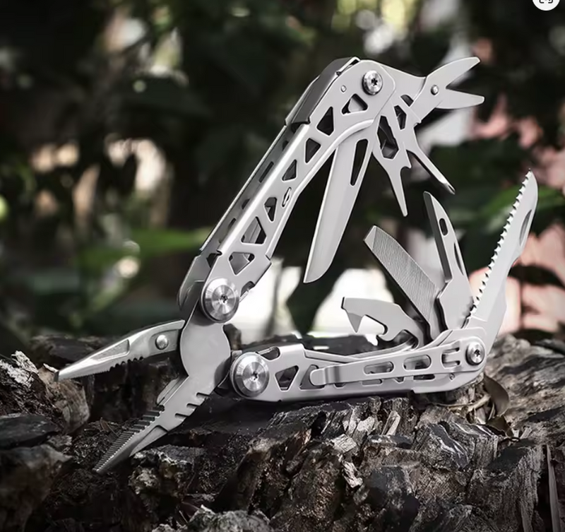 18-in-1 Stainless Steel Multitool Pliers – Tactical EDC Tool