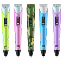 3D Printing Pen Set - 3D Pen with PLA Filament Creative Toys BLUE / PINK