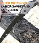 Folding Saw – 24cm Sharp Wood Cutting Blade, Anti-Rust Teflon Coating