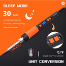 60W Digital Adjustable Soldering Iron Kit with LCD Display