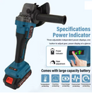 125mm Brushless Cordless Angle Grinder 21v – 2 x Batteries