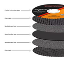 50 Pack 125mm Metal Cutting Discs | 1.2mm Thin Cut-Off Wheels | 5"