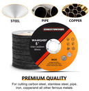 50 Pack 125mm Metal Cutting Discs | 1.2mm Thin Cut-Off Wheels | 5"