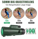 80x100 HD Monocular Telescope – Clear Viewing for Outdoor Adventures