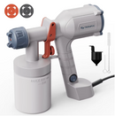 500W Electric Paint Sprayer HVLP 600ml Spray Gun Multi Pattern Nozzles
