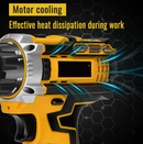 21V Cordless Drill Driver – 2 Batteries & Accessory Kit