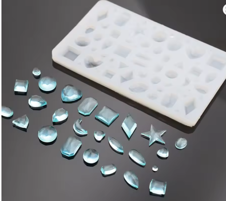 Silicone Mold Crystal Beads Nail Art Silicone Mold Jewelry Making Resin Casting Mold