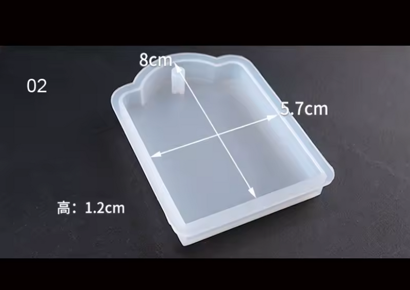 Silicone Mold Heart-shaped Mold Hexagon Highlight Wavy Oval Expoxy Resin Mold