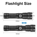 Tactical Flashlight kit - 26650 battery with box Rechargeable High Power LED