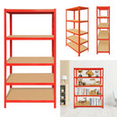 5 Tier Garage Shelving Units H150×W70×D30cm  H180×W90×D40cm