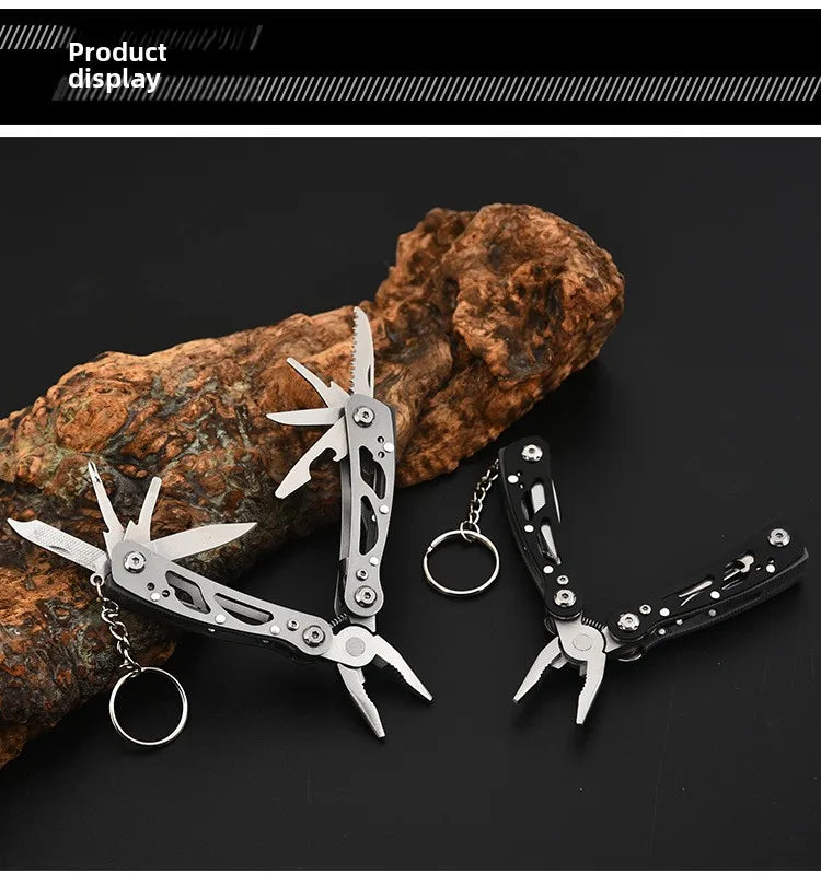 Mini Multifunctional Pocket Pliers – EDC Folding Keychain