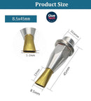 Wide Flat Hot Glue Gun Nozzle 7mm 8.5mm 12mm for Wide Surfaces