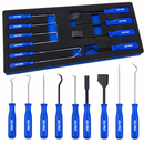 US PRO Scraper Hook & Pick Tool Set O Ring Seal Removal Picks Scrapers 10Pc