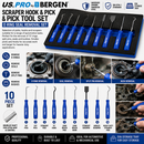 US PRO Scraper Hook & Pick Tool Set O Ring Seal Removal Picks Scrapers 10Pc