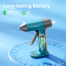 Rechargeable Mini Hot Glue Gun – Fast Heating, USB-C, Ideal for Crafting