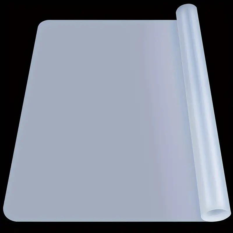 XL Clear Silicone Mat – Nonstick Craft Sheet (59.4×39.6 cm) for Resin, Clay & Nail Art