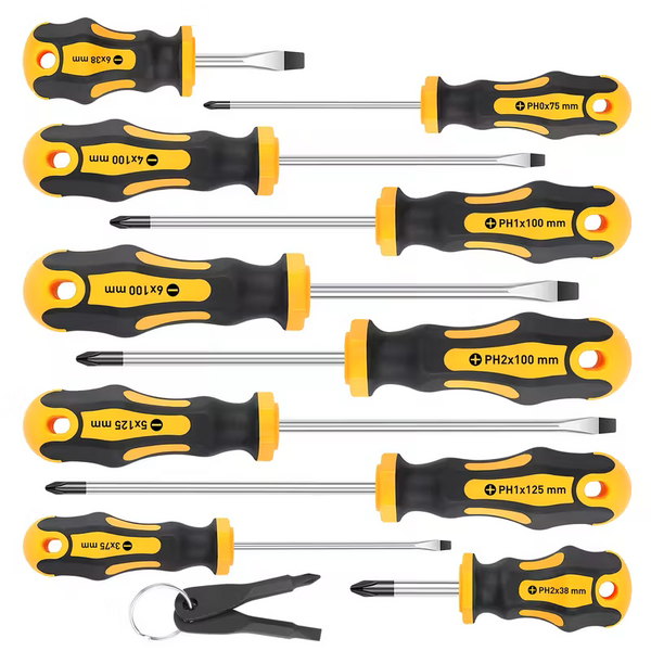 12-Piece Magnetic Screwdriver Kit