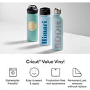 Self Adhesive Vinyl Matte Black 10Ft  Adhesive Vinyl Roll