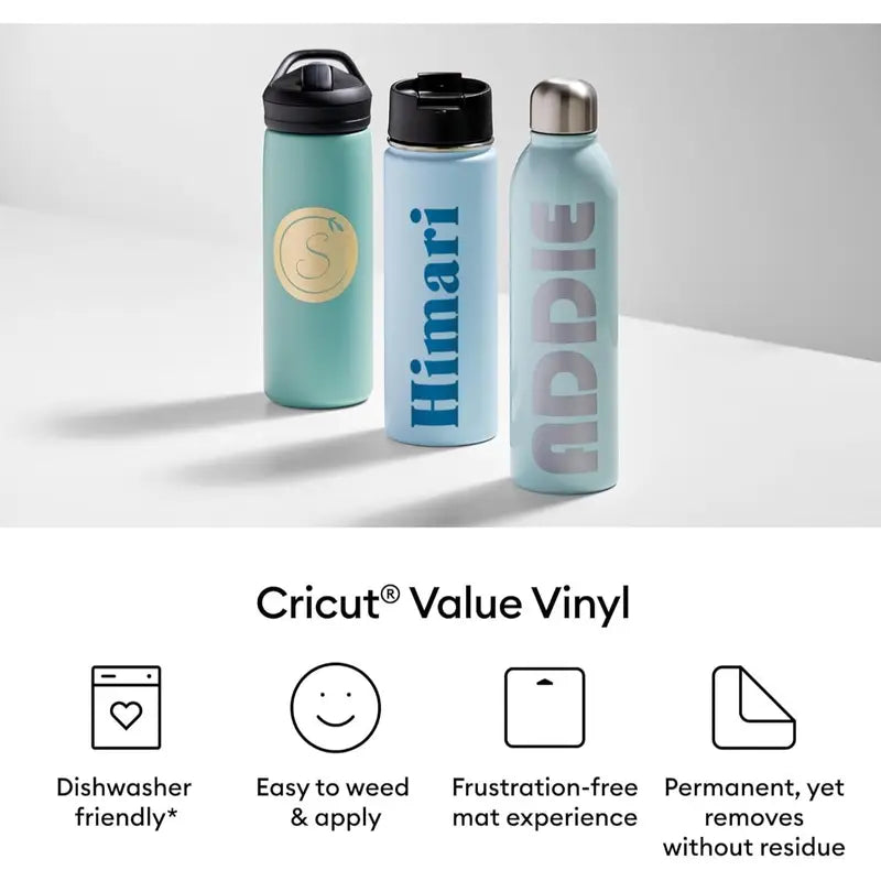 Self Adhesive Vinyl Matte Black 10Ft  Adhesive Vinyl Roll