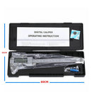 150mm Digital Caliper Stainless Steel – Large LCD, Inch/mm Conversion, Auto Shut-Off (6")