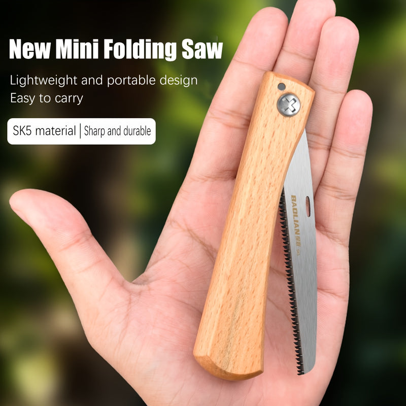 Mini Folding Hand Saw Ultra Compact Pocket Saw