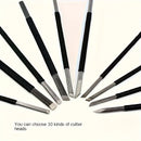 10pcs High Carbon Steel Crafting Knives Set – Wood, Stone &amp; Seal Carving Tools