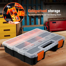 Toolbox Organizer – Multi-Grid Storage Case 22 × 29 × 6 cm