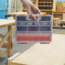 Toolbox Organizer – Multi-Grid Storage Case 22 × 29 × 6 cm