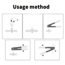 Manual Rivet Gun Kit with Rivets