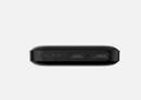FX 10000mAh Power Bank USB-C 3A Fast Charge 3-Port Portable Charger Black